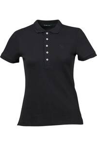 2024 Dublin Womens Lily Cap Sleeve Polo Shirt 1000385 - Black